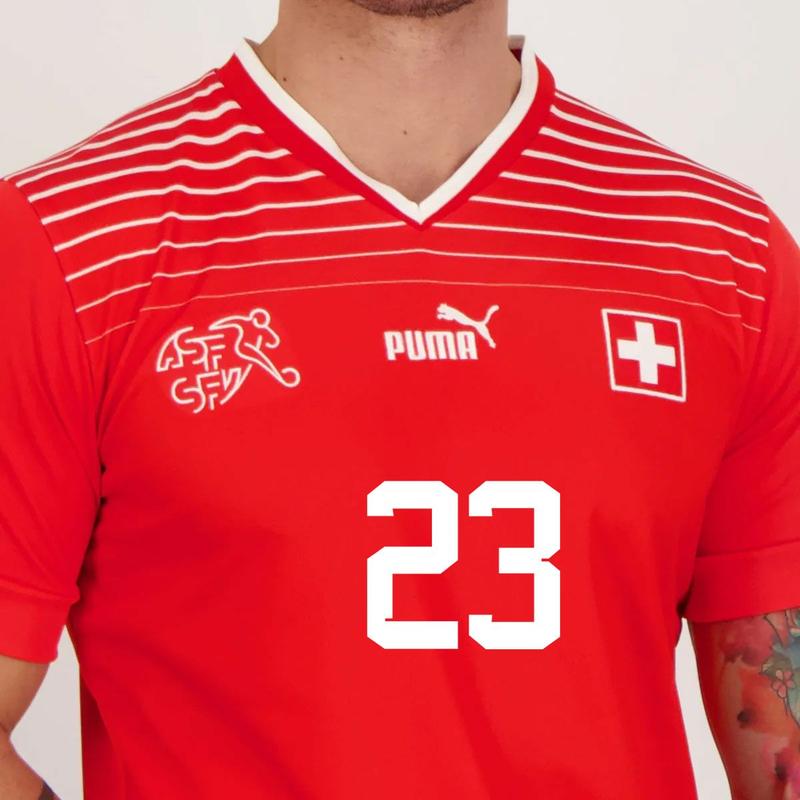 Camisa Puma Suíça Home 2022 23 Shaqiri - Camisa de Time - Magazine
